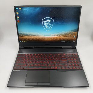 Ноутбук MSI GL65 9SD (15,6"IPS FHD 120Hz/i5-9300H/8Gb/512Gb/GTX 1660-6Gb) Б/В 04107 фото