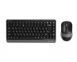 A4Tech Fstyler FG1110, комплект бездротовий клавіатура з мишою, колір чорний+сірий FG1110 (Grey) фото 1
